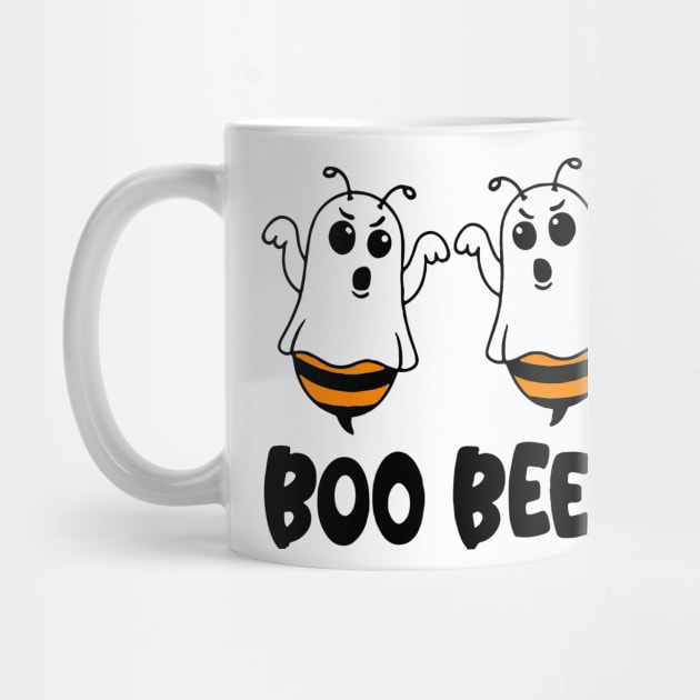 Two Boo Bees Ghost Funny Halloween by Darksavage